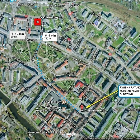 Al-dom Kniewskiego 11 Apartmán *